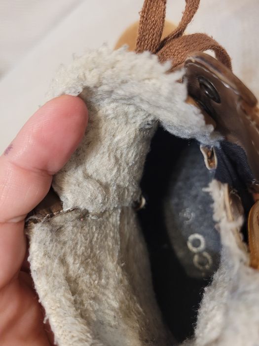 Buty ocieplane skórzane Ecco R.35 Zimowe