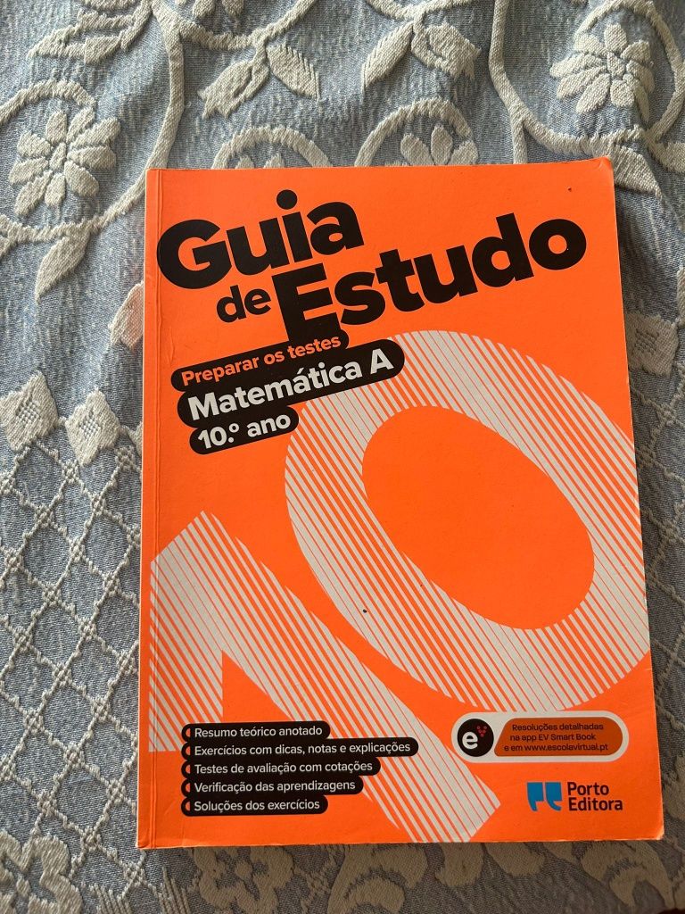 Manual para testes de matemática A 10 ano