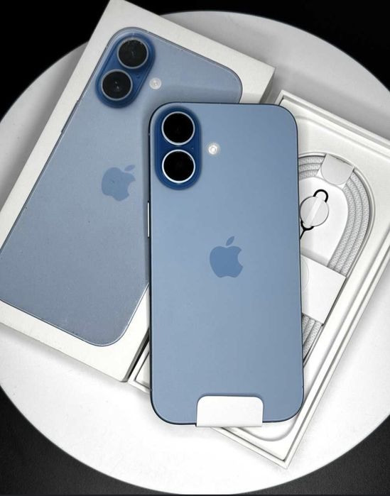 Nowy Smartfon Apple iPhone 17 256Gb Blue Gwarancja 1 rok Apple 12Ms