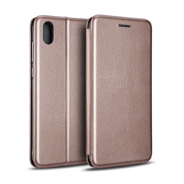 Beline Etui Book Magnetic Redmi 9A Różowo-Złoty/Rose Gold