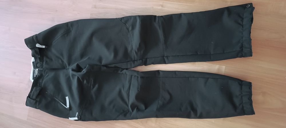 Spodnie dziecięce outdoor trekkingowe Softshell