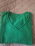 Sweter zielony rozm. L