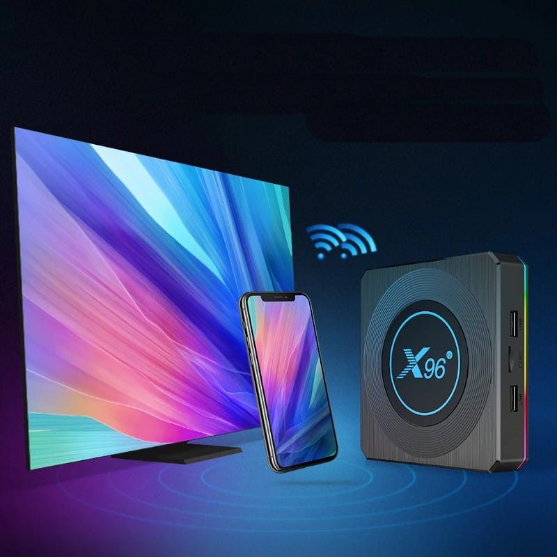 X96 X4 8K Amlogic S905X4 TV Box Android 11 4GB 64GB 5G WiFi 1000M LAN