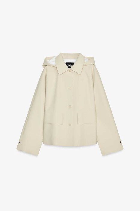 Вововідштовхувальна прорезинена куртка (дощовик) zara