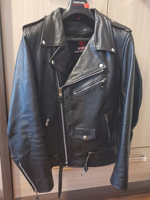Kurtka skórzana ramoneska, motor i rock and roll. Jak nowa