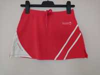 czerwona sportowa spódnica spódniczka mini XS S