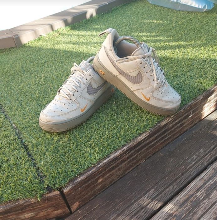 Nike Air Force 1 '07 “Wolf Grey Kumquat”