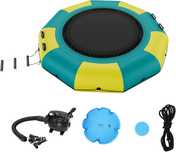 Trampolina 310x60CM Nadmuchiwana Trampolina Basen Z Drabinką Wodoodpor
