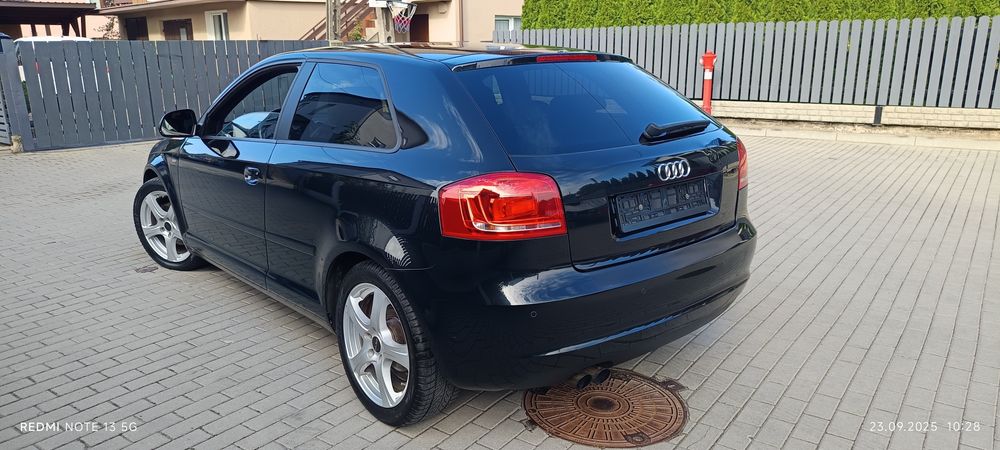 Audi A3 1.8 Turbo, 160km, S-line, 2009r, zarejestrowana w Polsce