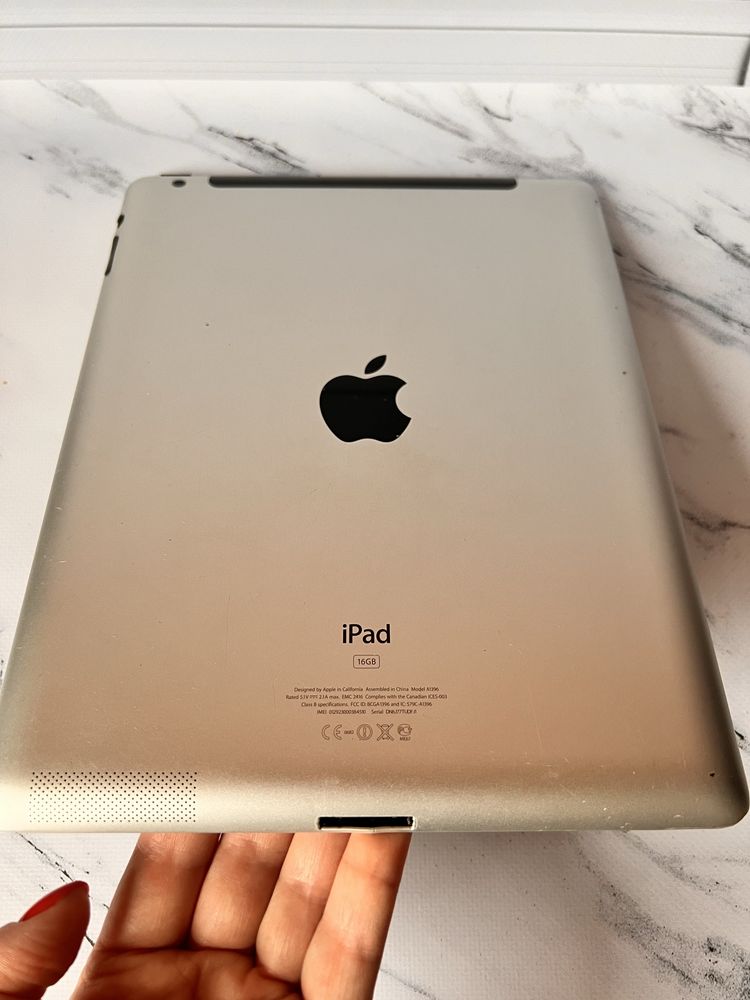 iPad Apple 16 GB, модель А1396