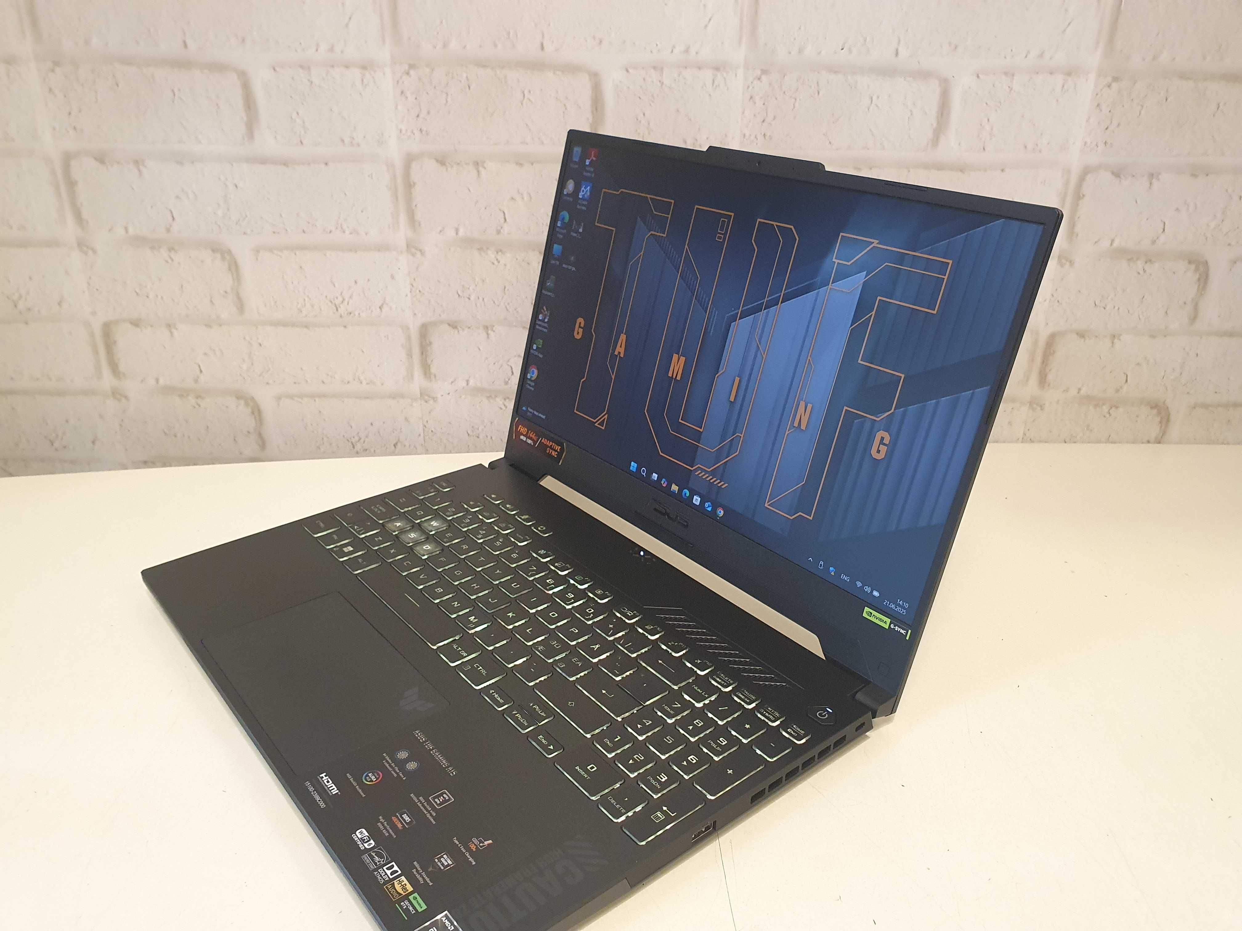 Игровой ноутбук  Asus TUF Gaming A15∎Ryzen 5 7535HS∎DDR5∎144ГЦ∎RTX4060