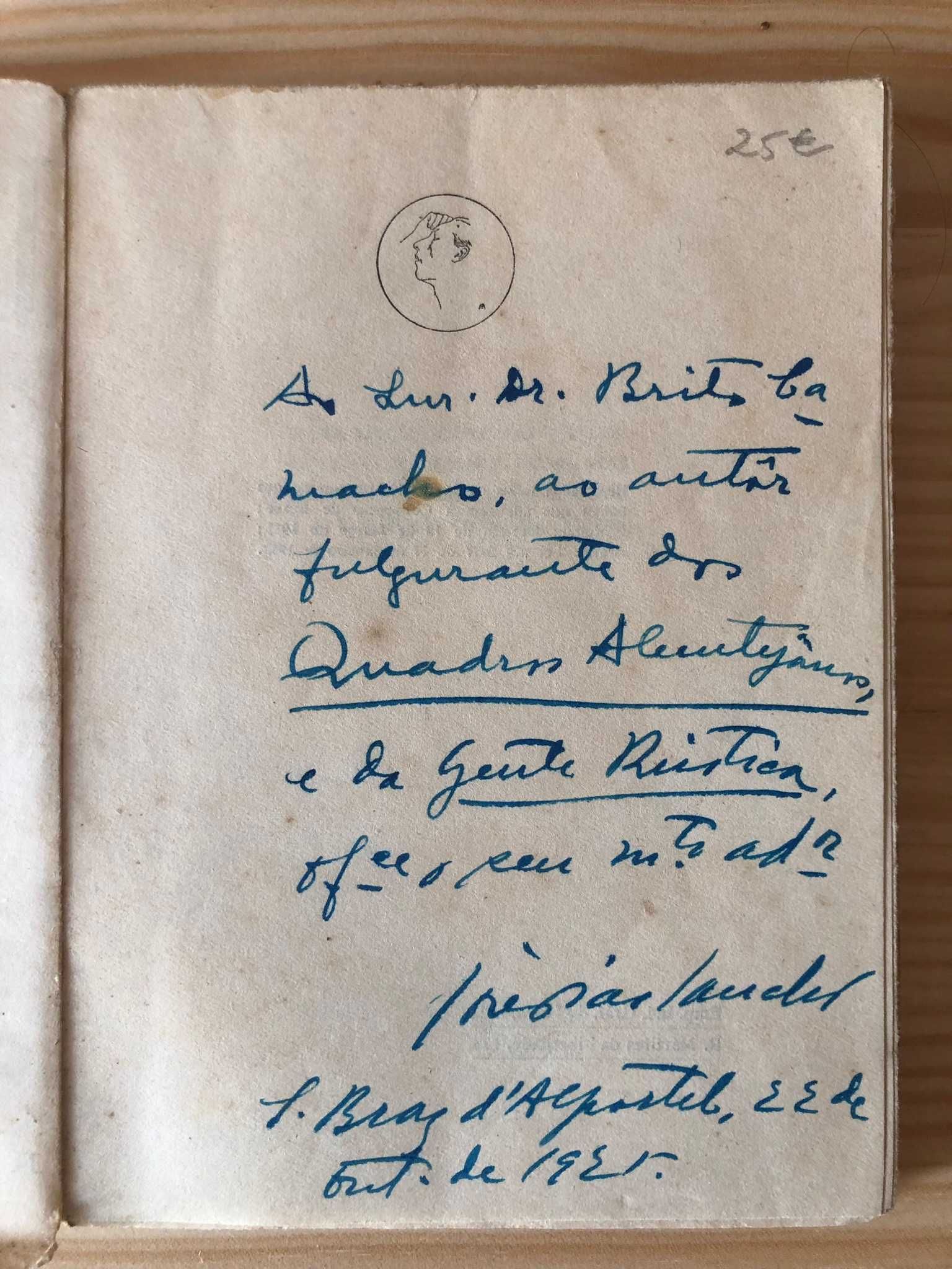 Deus Pan - José Dias Sancho - Dedic. do Autor ao Dr Brito Camacho