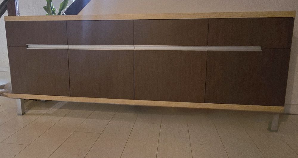 komplet łóżko 160x190 i komoda | drewno