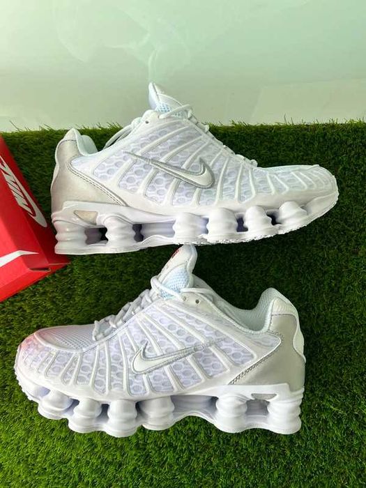 Buty meskie Mokasyny Nike_Shox_TL_White R.37.5