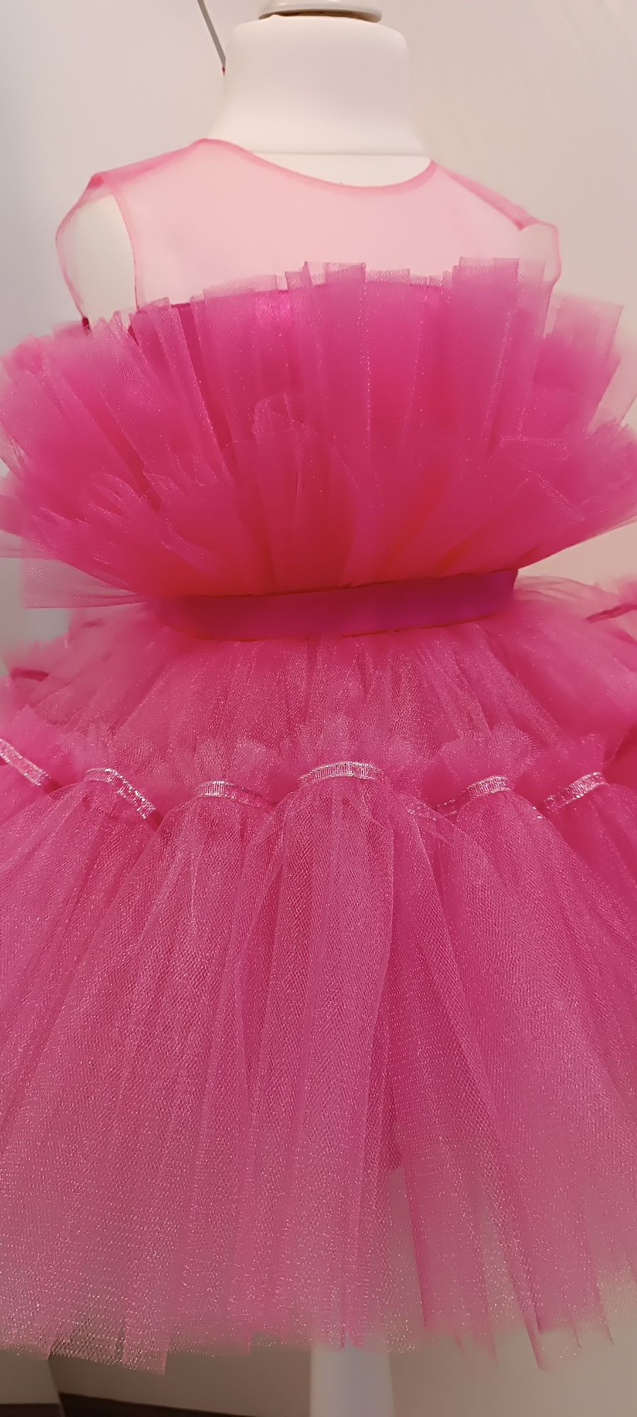 Рожева сукня для дівчинки.Барбі.Дитяче плаття.Платье для девочки