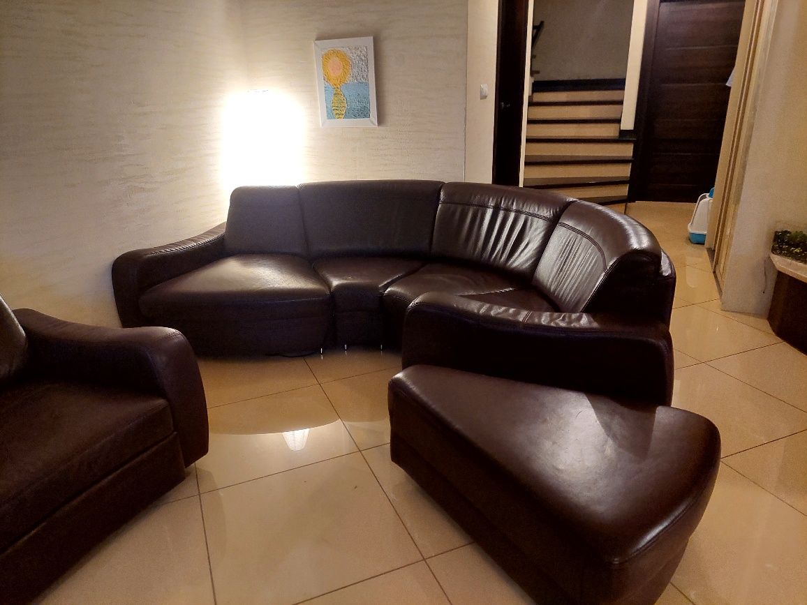 Sofa modułowa z funkcją spania