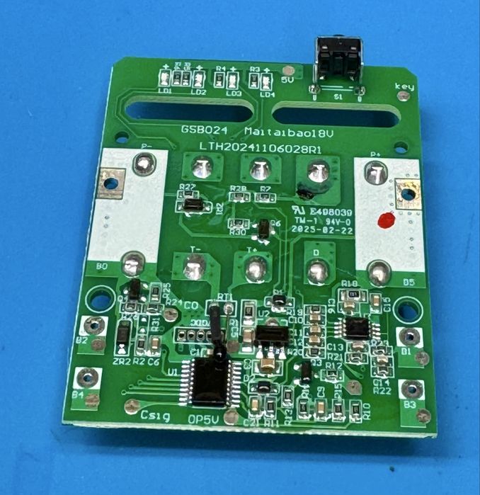 Корпус для сборки аккумулятора metabo 18v