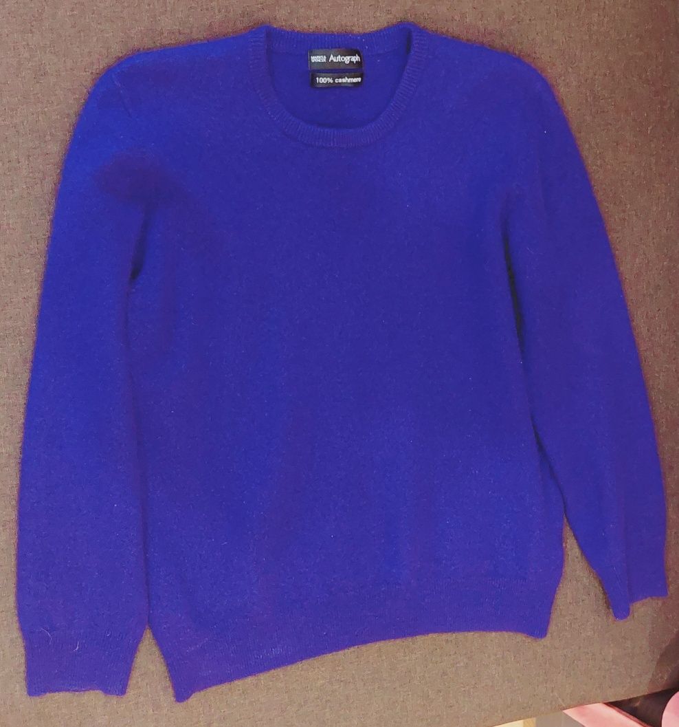 Продам теплый фиолетовый свитер MARKS&SPENCER, 100% кашемир,размер S-M