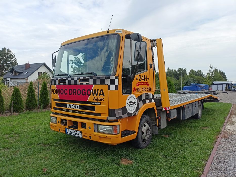 Pomoc Drogowa Laweta Iveco 75e17 Tector