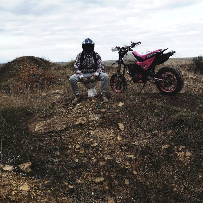 honda xr600r сухой картер эндуро