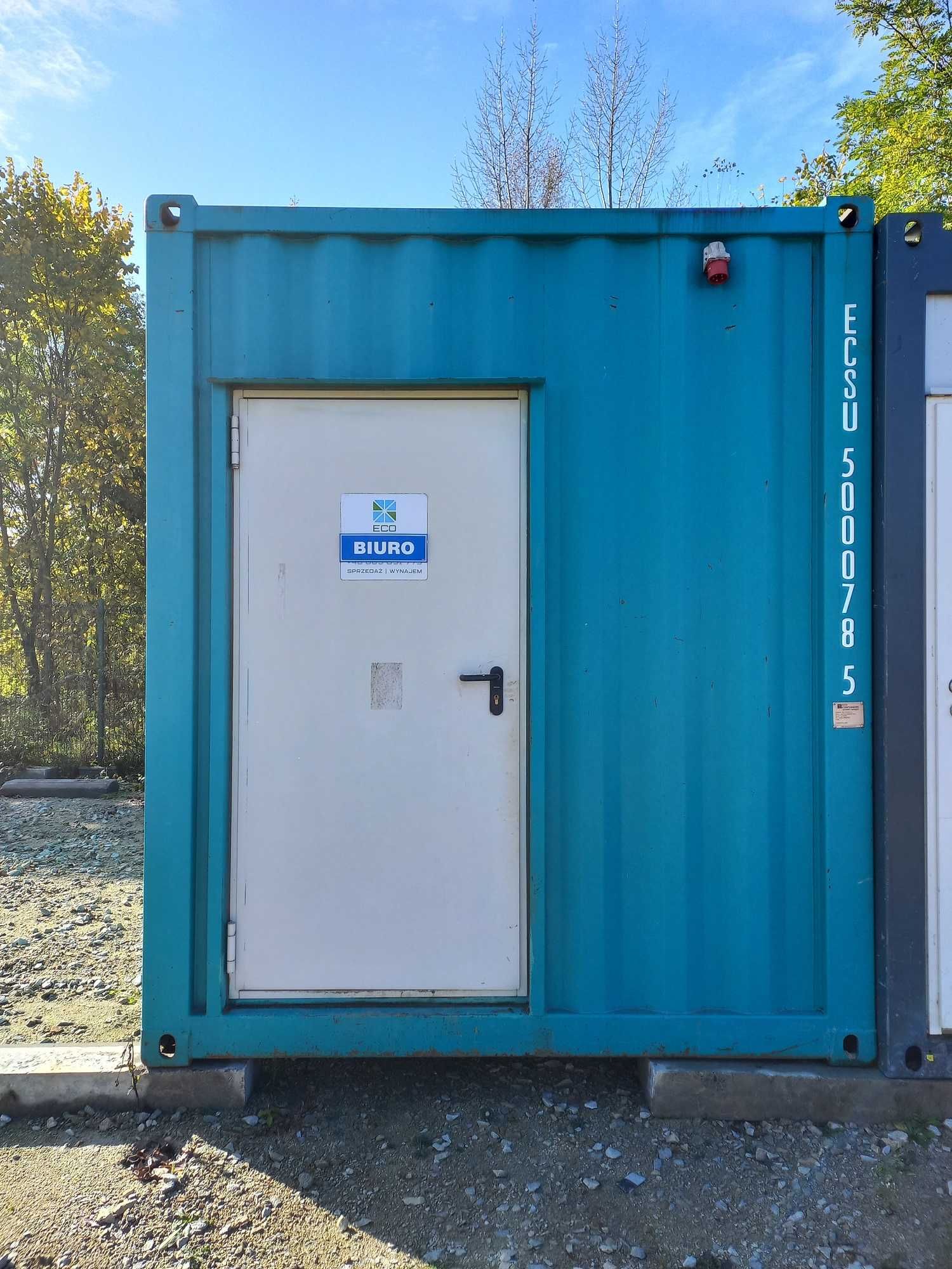 Kontener socjalny biurowy wynajem Wrocław - Opole - Legnica