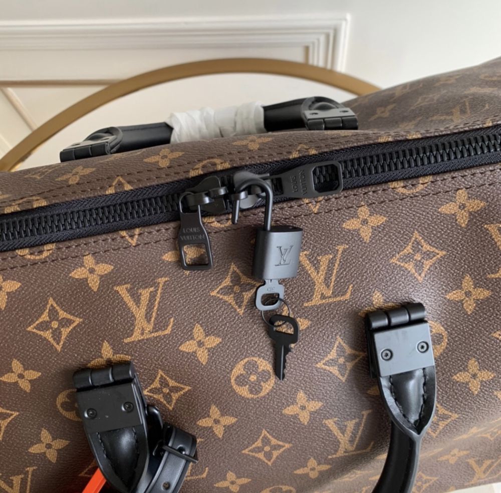 Torba podrozna Louis Vuitton Virgil Abloh Keepall 50 monogram