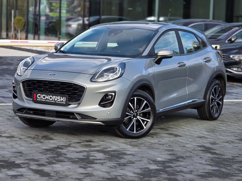 Ford Puma BEZWYPADKOWY z Polskiego Salonu HYBRYDA Serwisowny FV23%