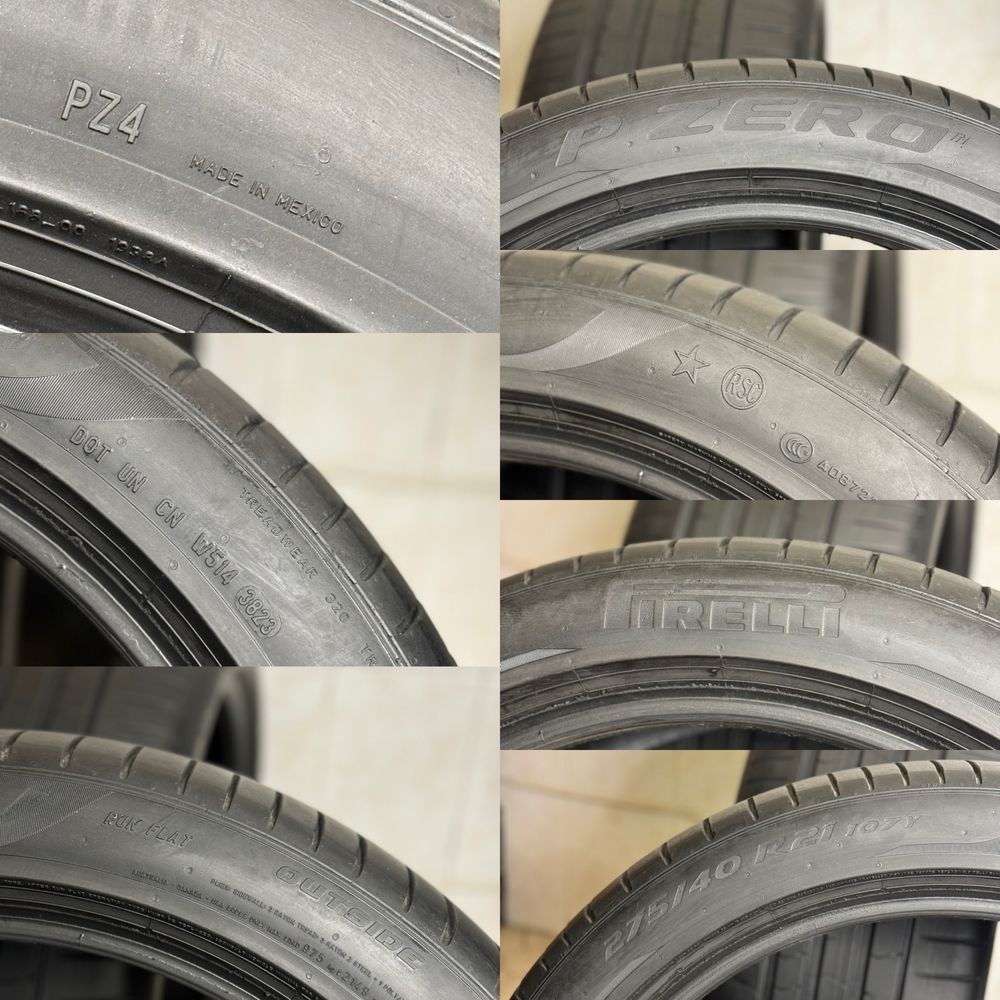 275/40/21 Pirelli Pzero PZ4 BMW RSC літні шини 275 40 21 (Пара)