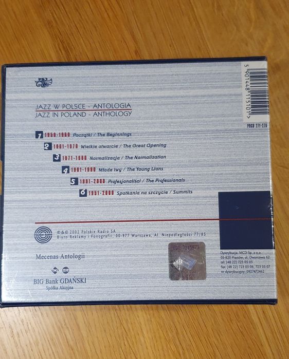 Jazz w Polsce - antologia 1950 - 2000 Jan Borkowski