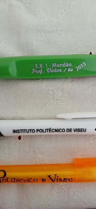 Esferográficas publicitárias/escolas