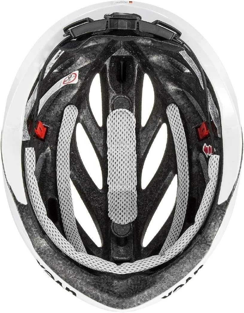 Шлем шолом Uvex Sport Renn Fahrradhelm Boss Race White 52-56 cm