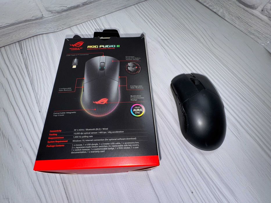 Asus ROG Pugio II (обмен/продажа) мишка Pugio 2 ігрова миша компютерна