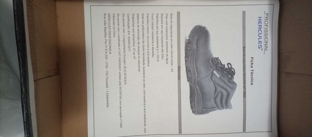 novo sapatos (número 44)