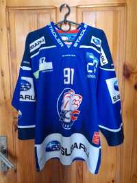 Оригинал Джерси ZSC Lions Switzerland хоккей с шайбой, S