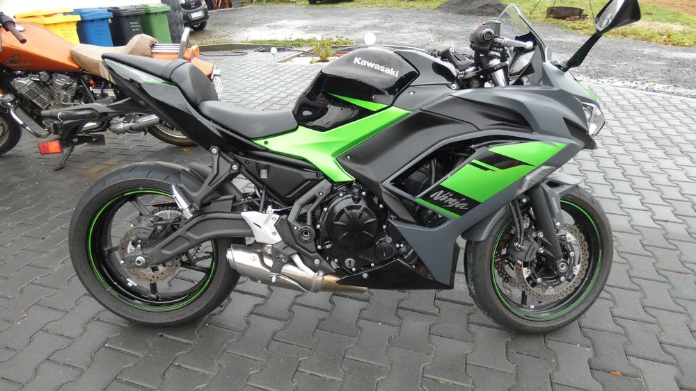 Kawasaki Ninja 650 KTRC. 48 KM na A2 jak nowa , Gwarancja  do 2028, niski przebieg!!