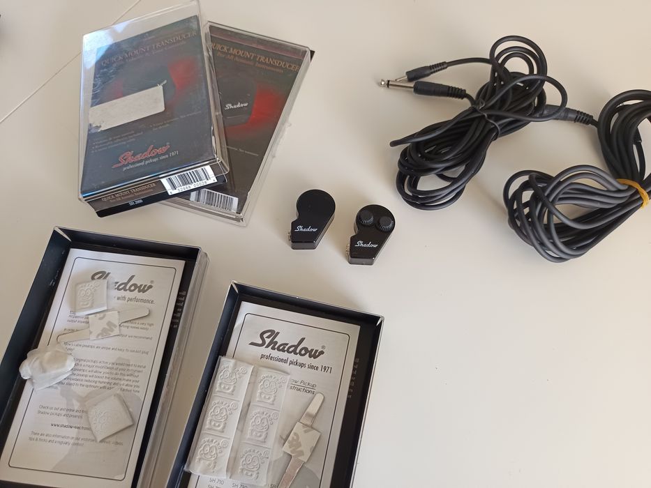 Pickup/ transdutor Shadow - instalação rápida