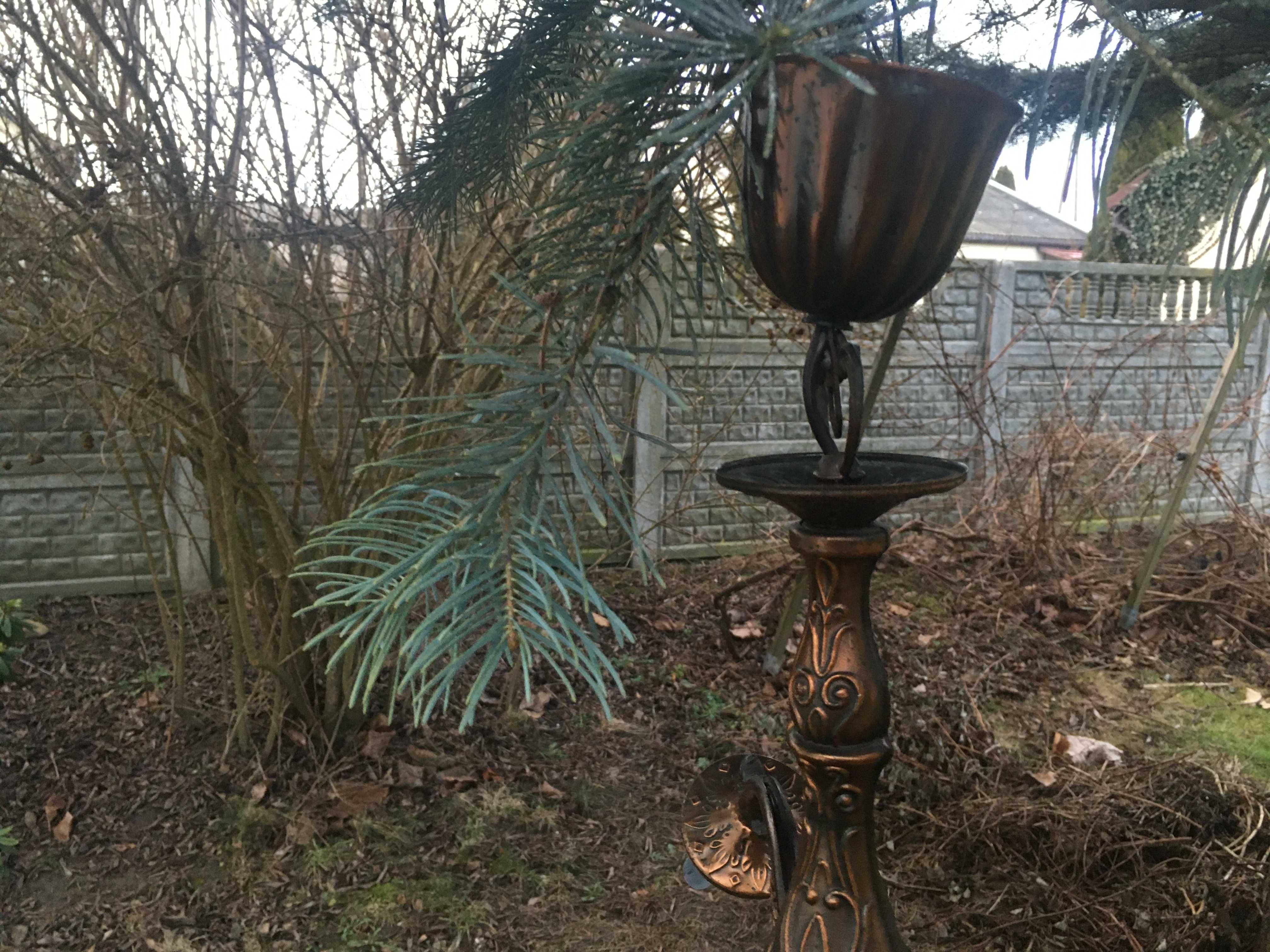 Żyrandol  metalowy trójramienny