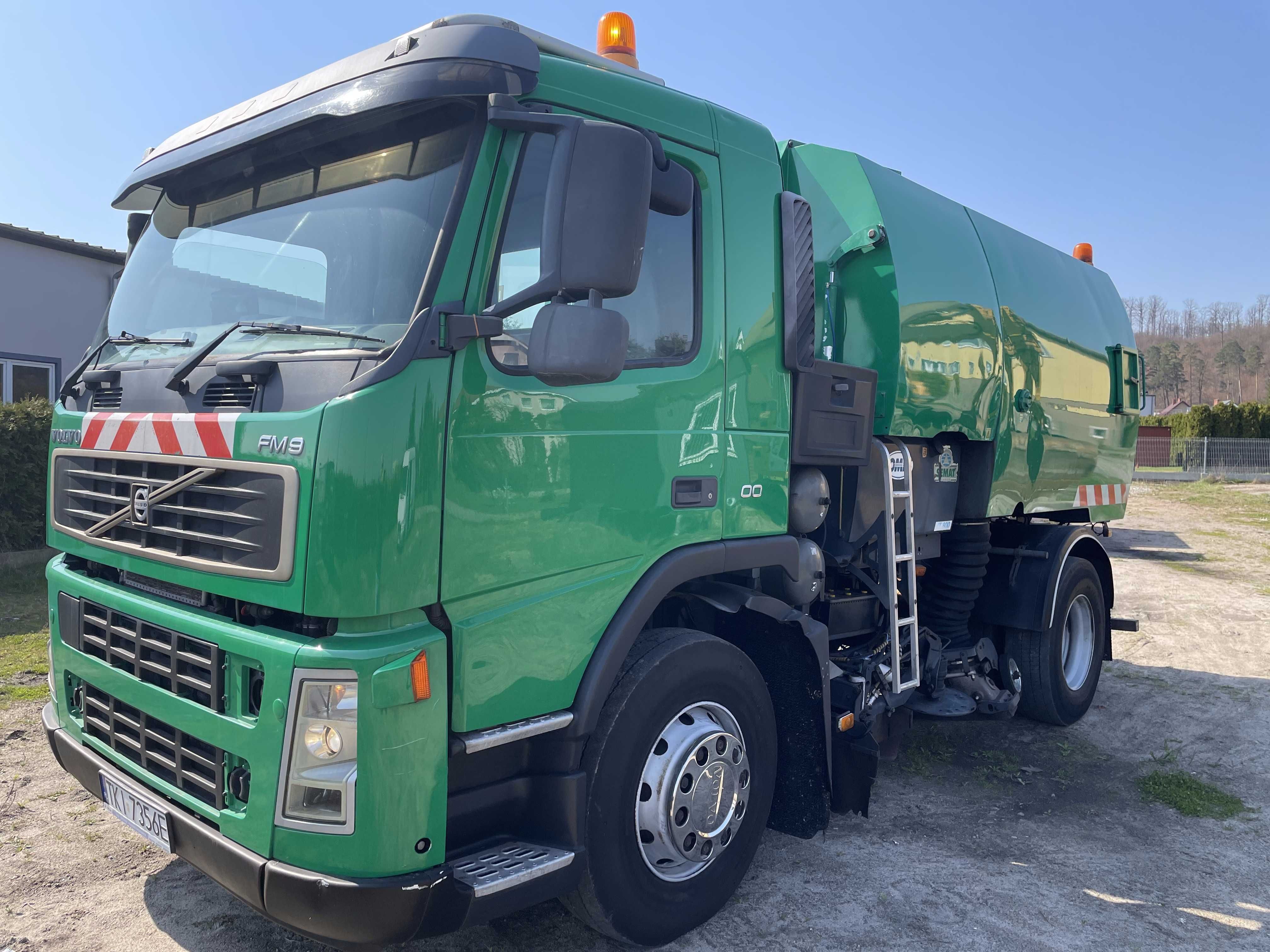 ZAMIATARKA Volvo Fm JOHNSTON VT800 szczot L/P str klima