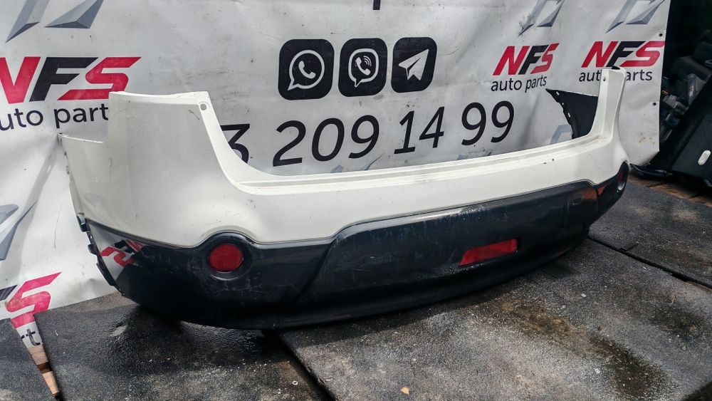 Задній бампер nissan qashqai j10 дорестайлінг