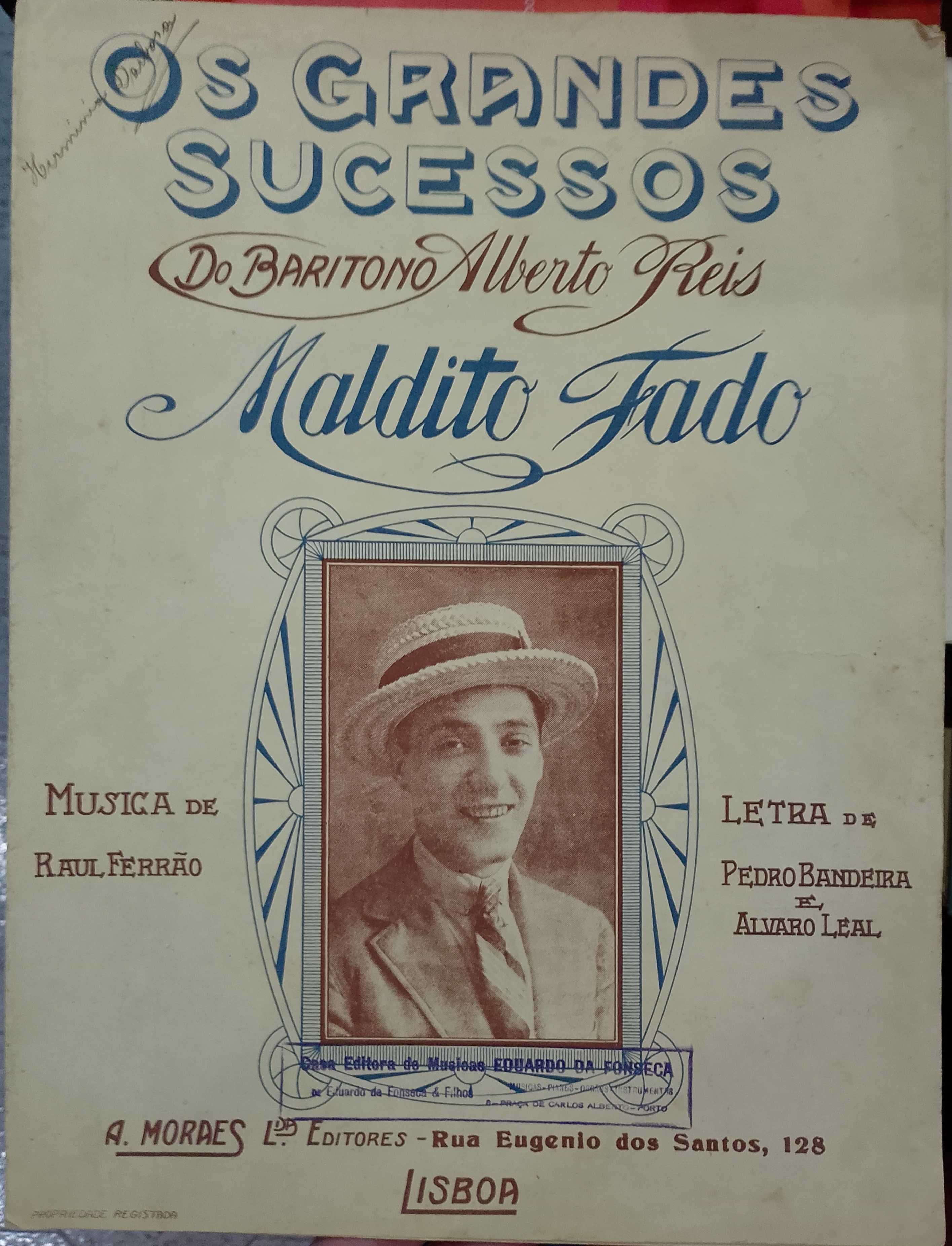 Partitura: Maldito Fado - Raul Ferrão