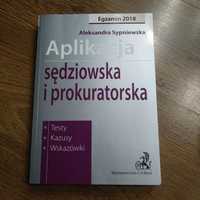 Książka aplikacja sędziowska i prokuratorska Aleksandra Sypniewska