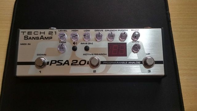 TECH 21 SansAmp PSA 2.0 - preamp gitarowy jak nowy