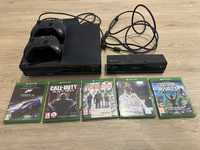 Xbox One plus Kinect (2 pady oraz 5 gier w zestawie)