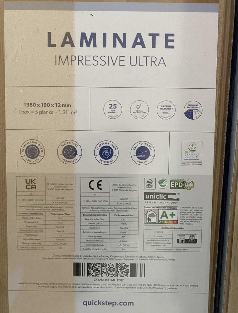 Panele Impressive ultra IMU1847 Dąb klasyczny 31,44m2