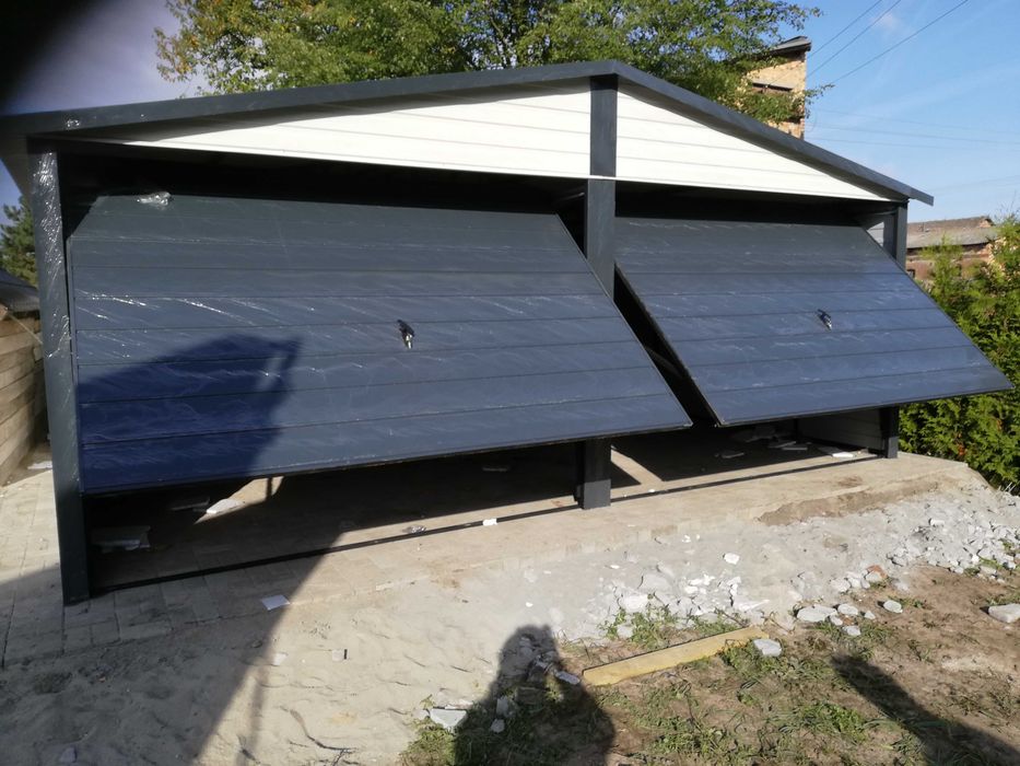 Grafit Garaż 6x5 Dwuspadowy  NISKA CENA