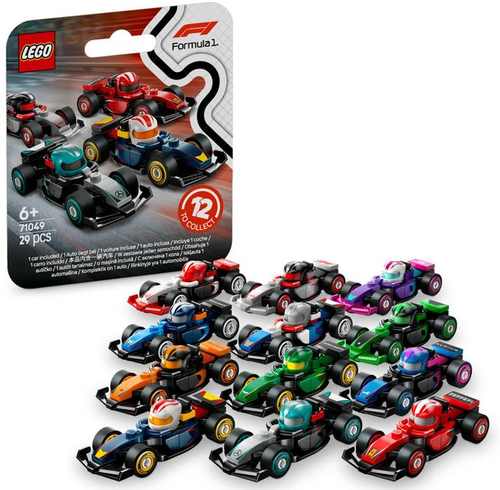 LEGO Icons 71049 Iconic 71049 Kolekcjonerskie samochody wyścigowe F1