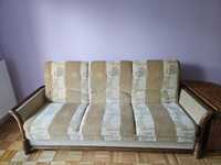 Sofa rozkladana + 2 fotele