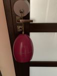 Lampa sufitowa różowa