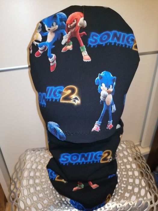 Czapka komin pokemon, sonic, bing