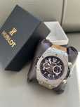 Zegarek Hublot Geneve skórzany pasek kolekcjonerski